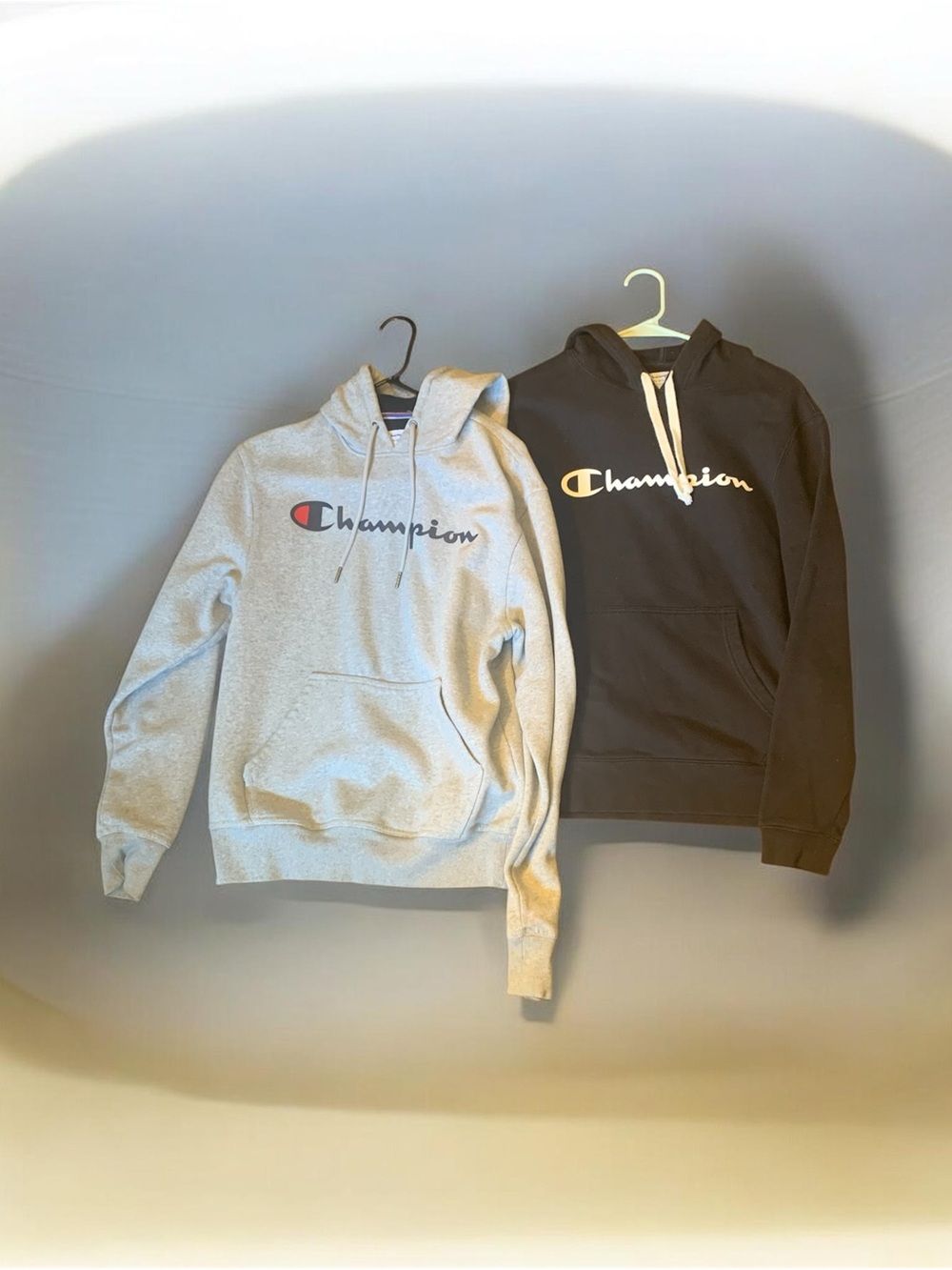 Champion Script Logo Hoodie 2-Piece Bundle